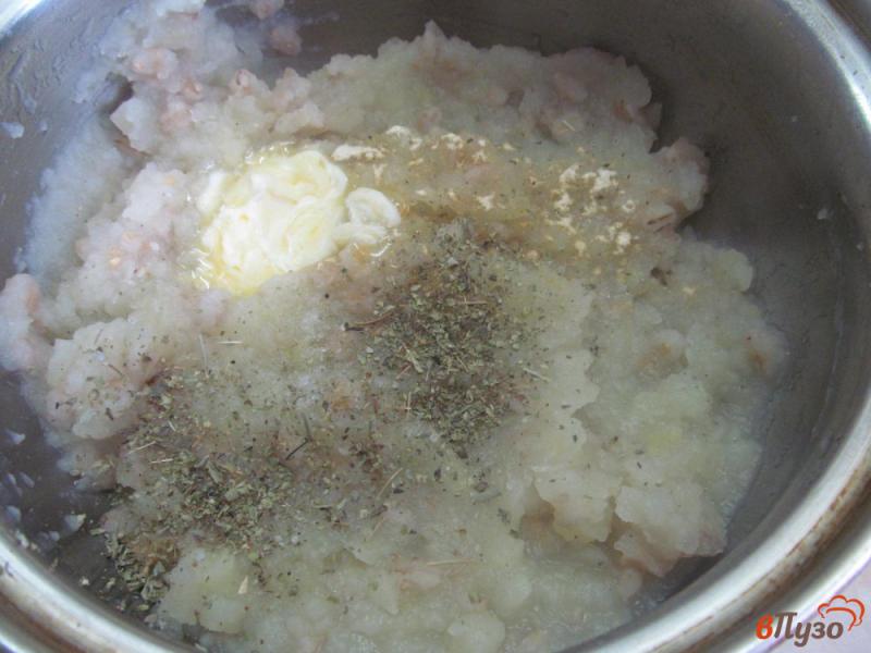 Фото приготовление рецепта: Картофельно-перловое пюре с жареным луком шаг №2