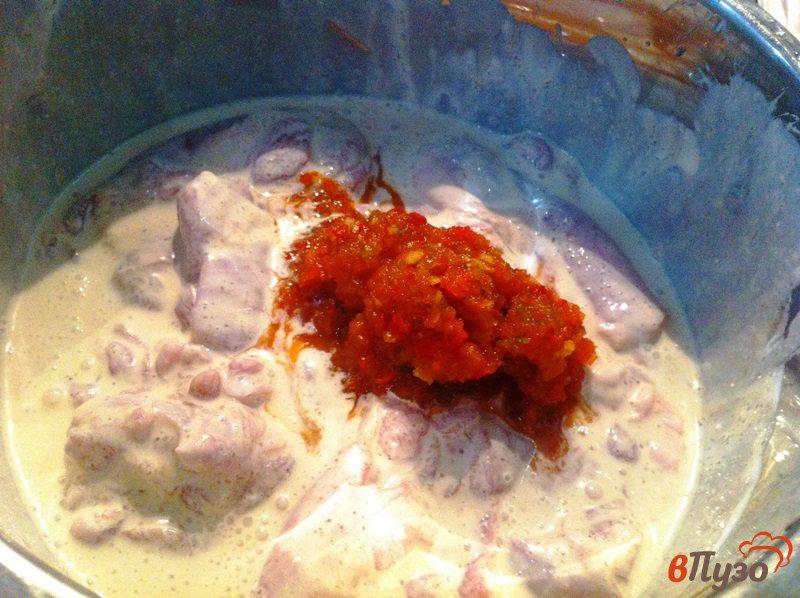 Фото приготовление рецепта: Куриная мякоть  в остро-сладком маринаде шаг №3
