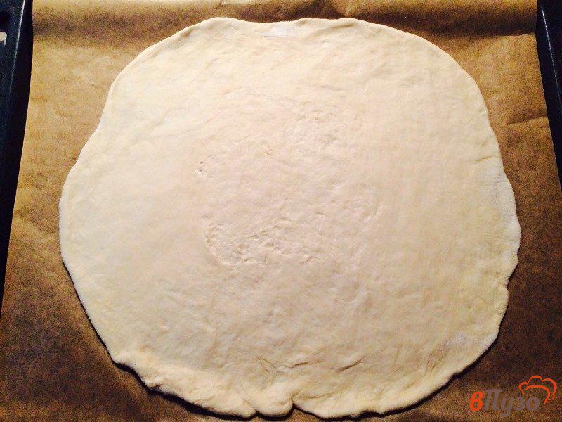 Фото приготовление рецепта: Пицца с шампиньонами и ветчиной шаг №1