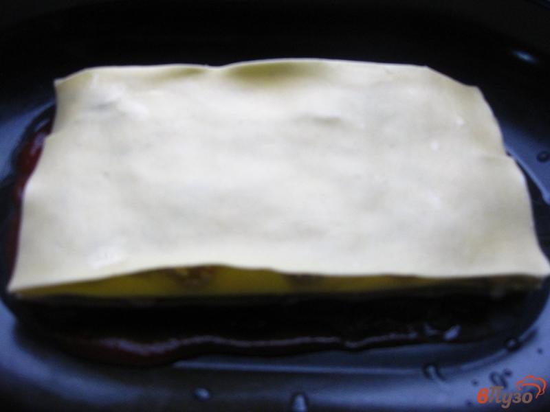 Фото приготовление рецепта: Лазанья с грибами шаг №8