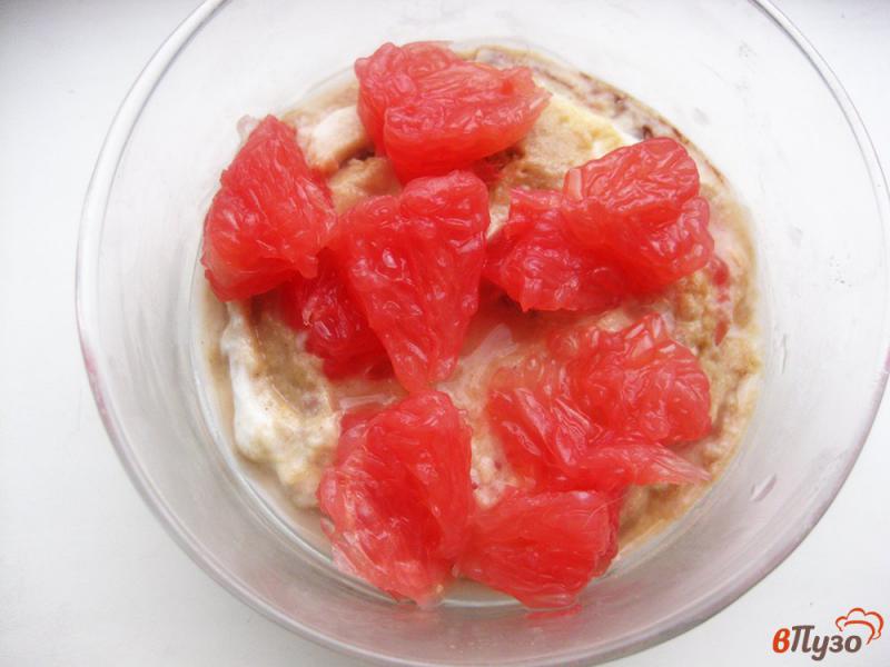Фото приготовление рецепта: Десерт с грейпфрутом шаг №6