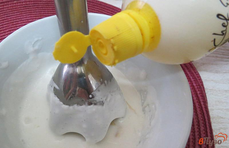 Фото приготовление рецепта: Майонез на молоке без яиц шаг №8