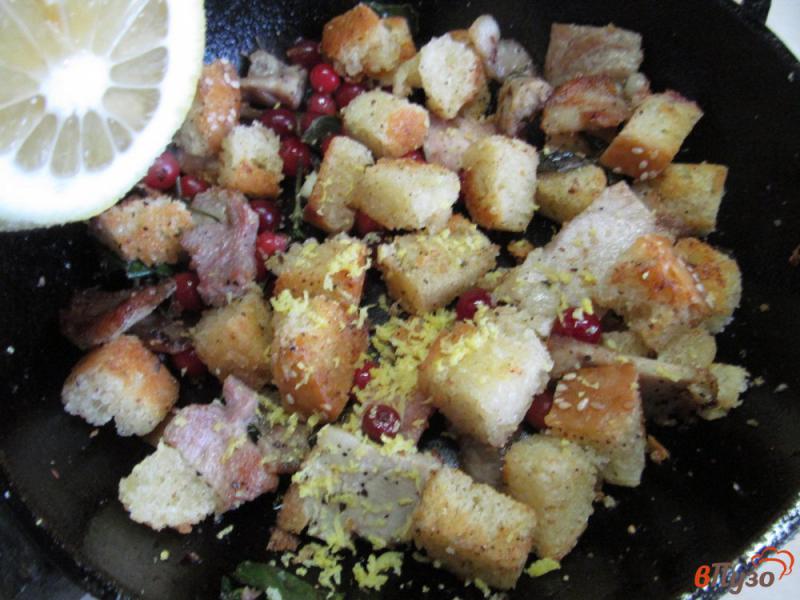 Фото приготовление рецепта: Испанский салат Мигас шаг №6