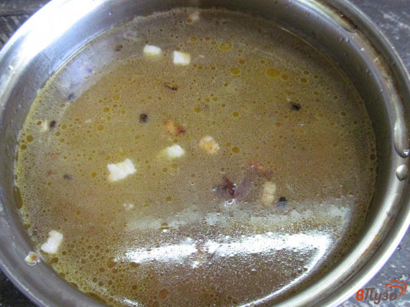 Фото приготовление рецепта: Гороховый суп с макаронами шаг №2