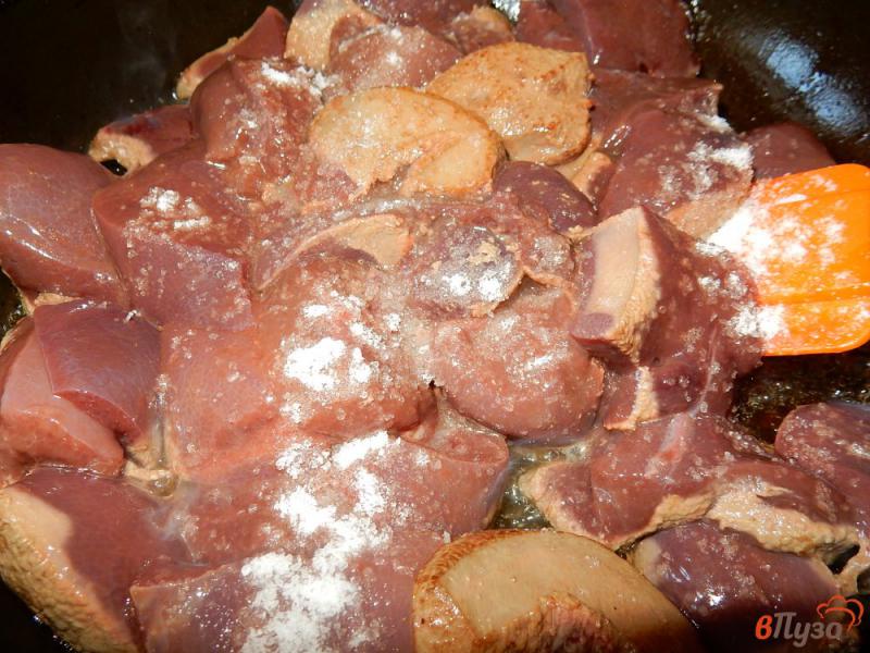 Фото приготовление рецепта: Запеченный паштет из свиной печени шаг №5