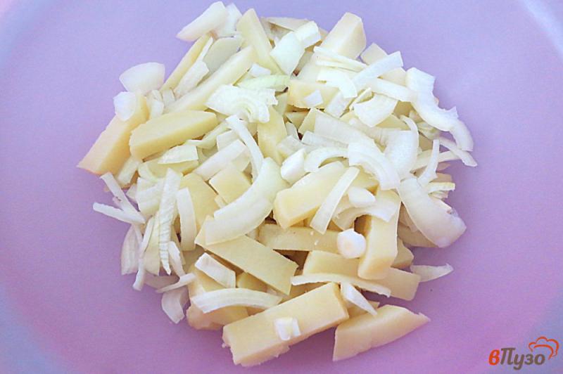 Фото приготовление рецепта: Картофельный салат-по фински шаг №3
