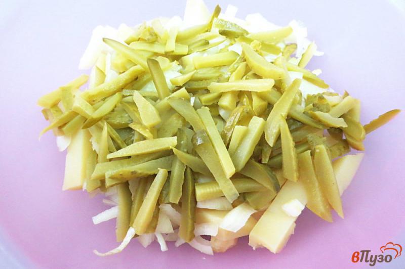 Фото приготовление рецепта: Картофельный салат-по фински шаг №4