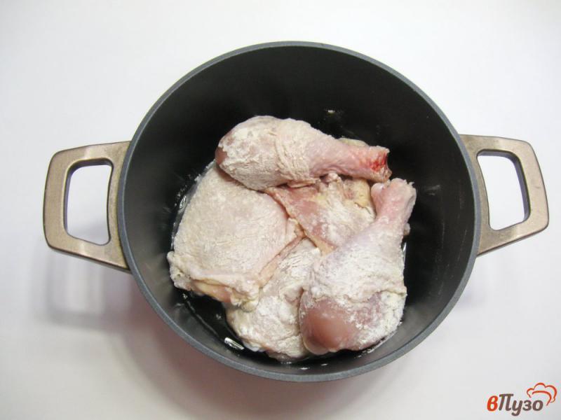 Фото приготовление рецепта: Курица Чкмерули шаг №1