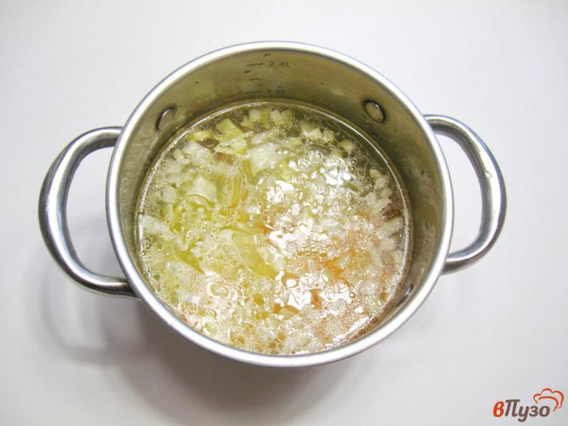 Фото приготовление рецепта: Суп с пшеном и ветчиной шаг №3