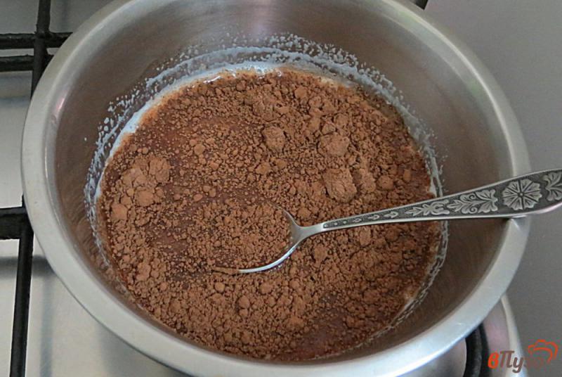 Фото приготовление рецепта: Желе из какао и молока шаг №5