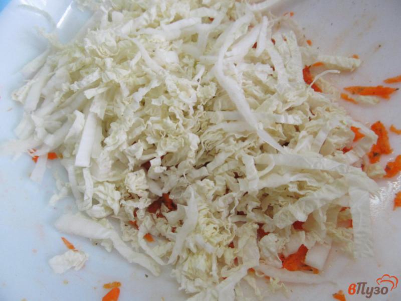 Фото приготовление рецепта: Овощной салат «Застольный» шаг №2