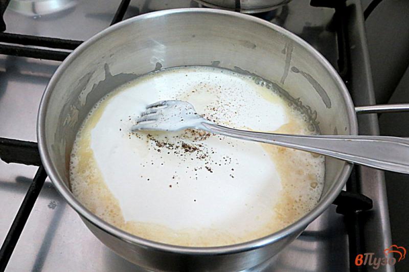 Фото приготовление рецепта: Соус сырно-сливочный шаг №7