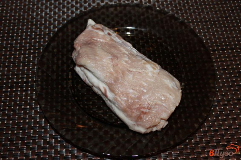 Фото приготовление рецепта: Запеченная свинина с рукаве с соевым соусом и чесноком шаг №1