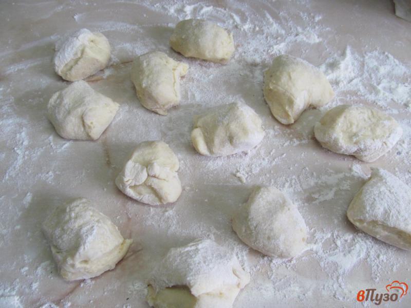 Фото приготовление рецепта: Картофельные галушки с мясным фаршем шаг №6