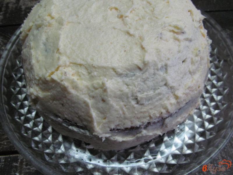 Фото приготовление рецепта: Торт «Пьяная вишня» шаг №14