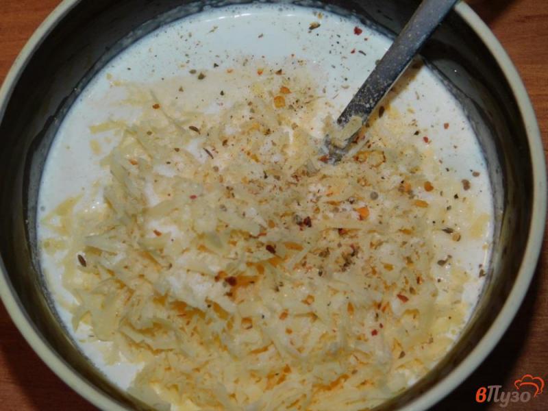 Фото приготовление рецепта: Картофель запеченный под сыром шаг №3