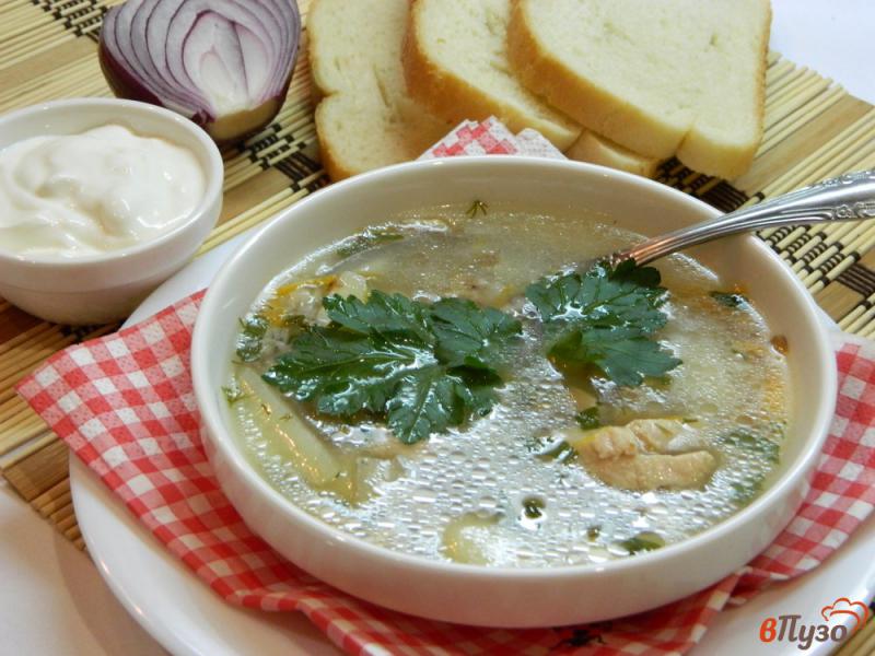Фото приготовление рецепта: Легкий гречневый суп шаг №6