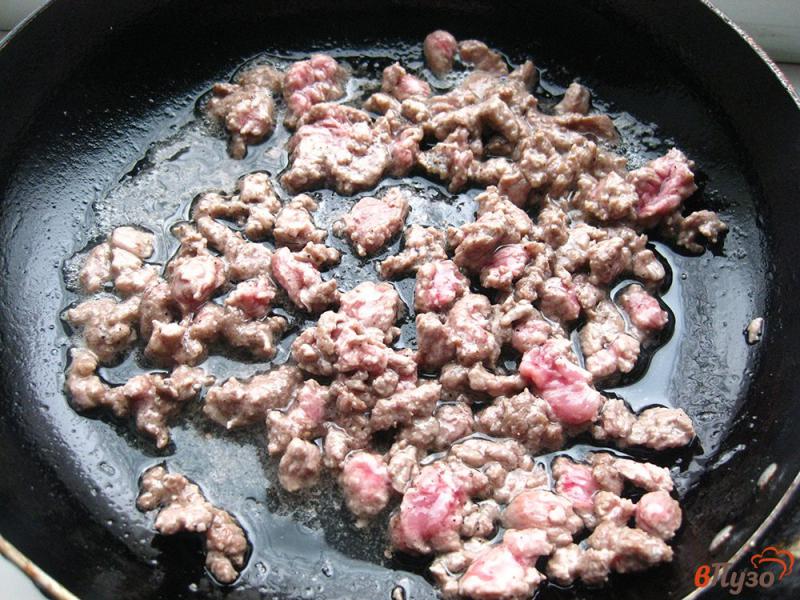 Фото приготовление рецепта: Лазанья в рулетиках с мясом и грибами шаг №5