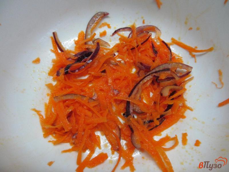 Фото приготовление рецепта: Помидорный салат с морковью шаг №1