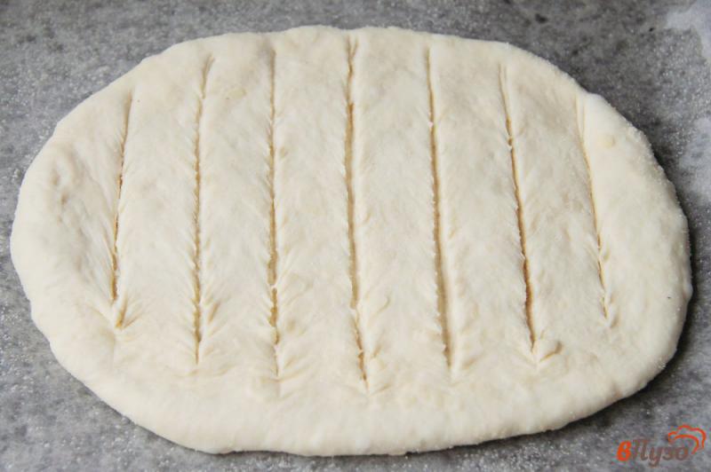 Фото приготовление рецепта: Постный хлеб с манкой шаг №6