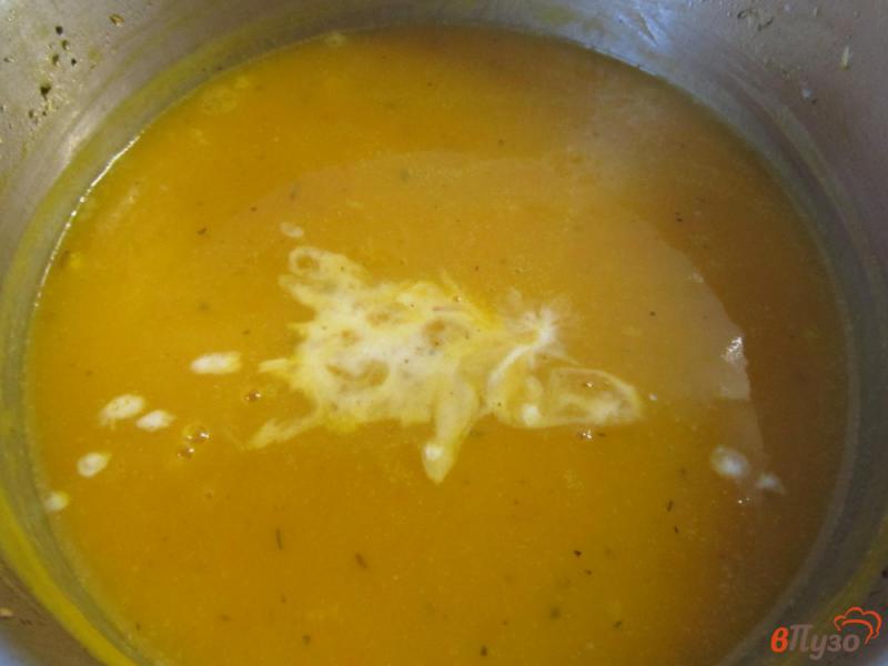 Фото приготовление рецепта: Тыквенный суп-пюре шаг №8