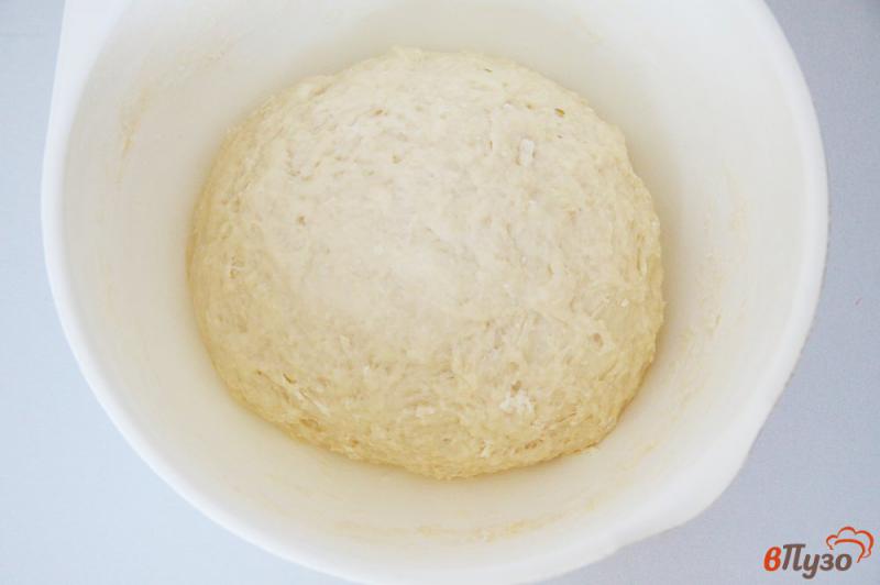 Фото приготовление рецепта: Сдобный хлеб с кунжутом шаг №5
