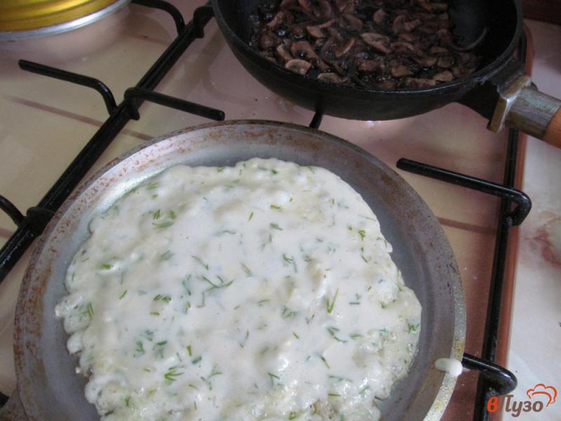 Фото приготовление рецепта: Закуска из блинов с начинкой шаг №6