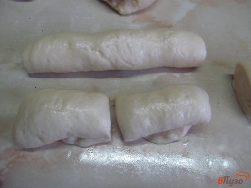 Фото приготовление рецепта: Белый хлеб -булочки «бутоны» шаг №8