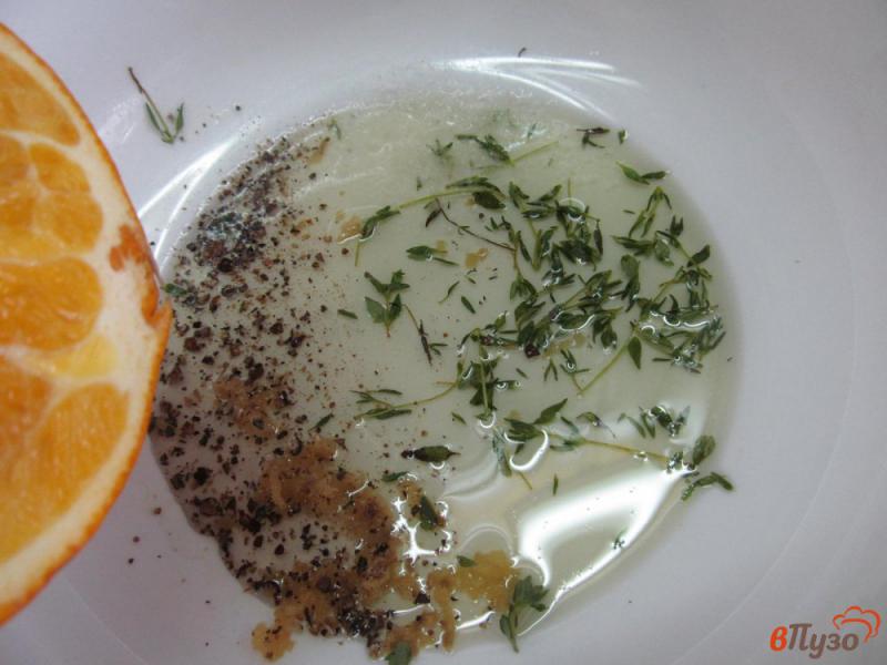 Фото приготовление рецепта: Салат из зимних овощей под апельсиновым соусом шаг №1