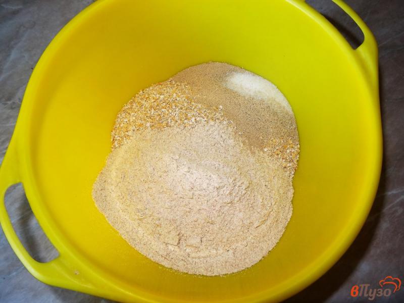 Фото приготовление рецепта: Хлеб из овсяных отрубей дрожжевой шаг №2