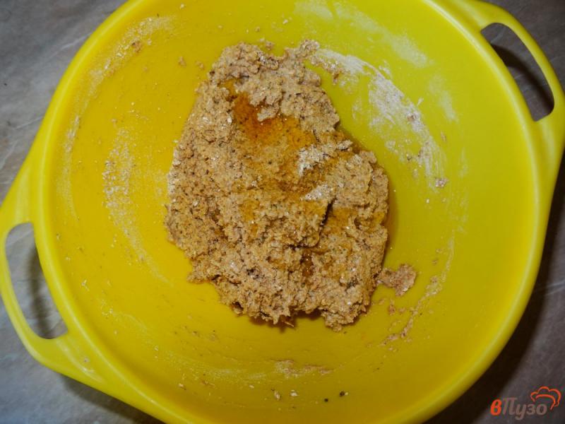 Фото приготовление рецепта: Хлеб из овсяных отрубей дрожжевой шаг №6