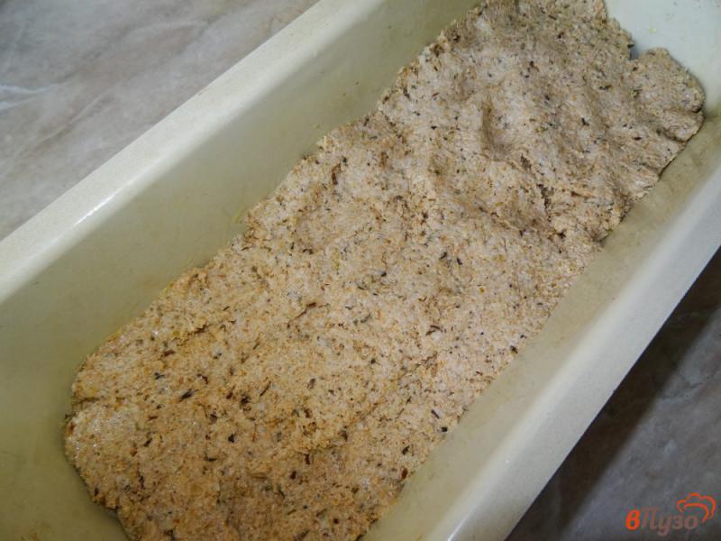 Фото приготовление рецепта: Хлеб из овсяных отрубей дрожжевой шаг №9