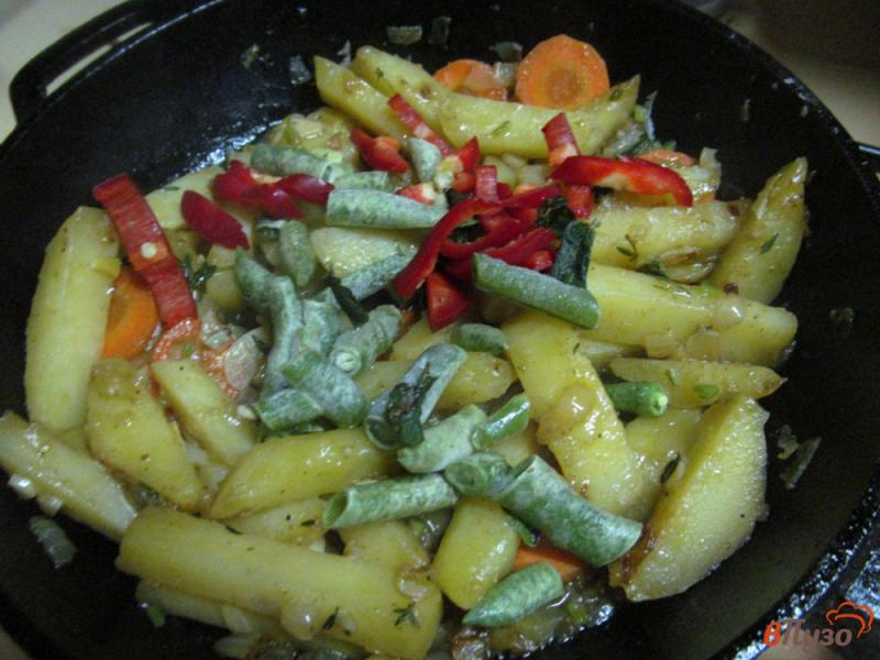 Фото приготовление рецепта: Овощное карри шаг №4