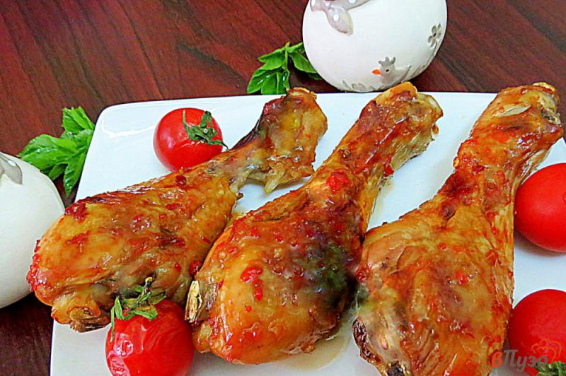 Фото приготовление рецепта: Куриные голени запеченные в духовке шаг №5