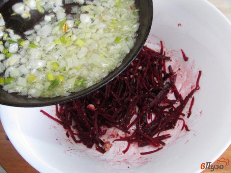 Фото приготовление рецепта: Свекольный салат по-корейски шаг №6