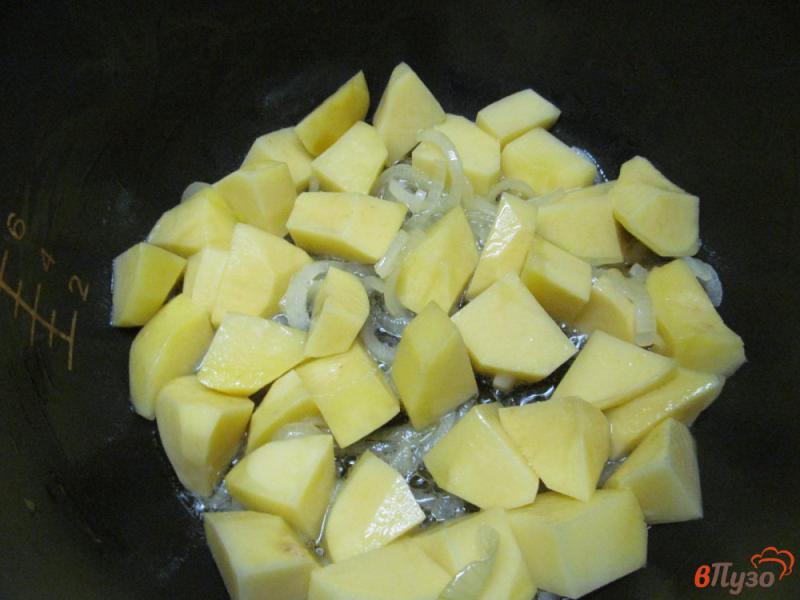 Фото приготовление рецепта: Овощи в утином жиру в мультиварке шаг №4