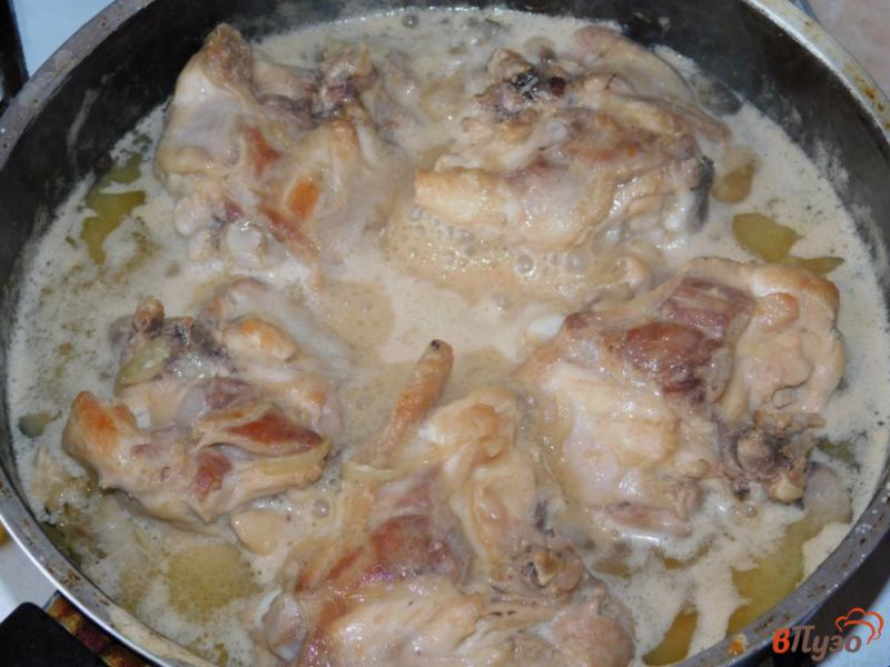 Фото приготовление рецепта: Куриные бедра с горчицей шаг №4