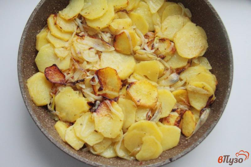 Фото приготовление рецепта: Картофель с луком по-узбекски шаг №6