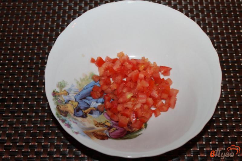 Фото приготовление рецепта: Чиабатта с вялеными помидорами и кабачком шаг №3