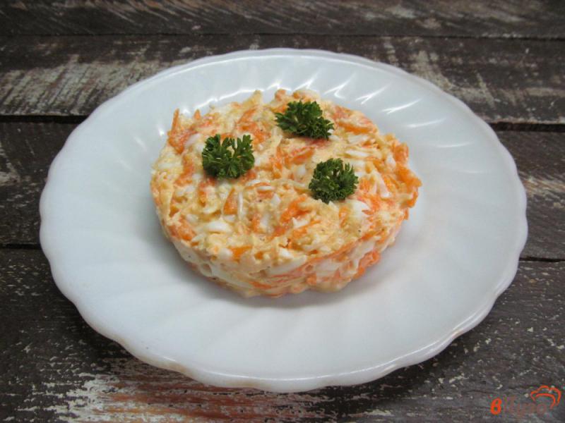 Фото приготовление рецепта: Салат из тыквы с яйцом и сельдереем шаг №4