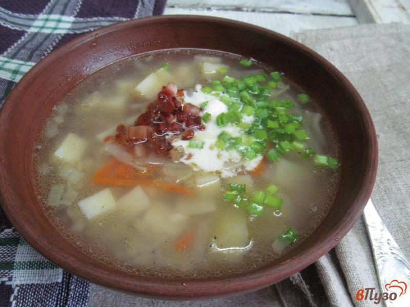 Фото приготовление рецепта: Щи с капустой по-корейски шаг №5