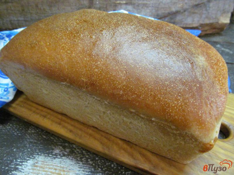 Фото приготовление рецепта: Хлеб на бульоне из шампиньона шаг №9
