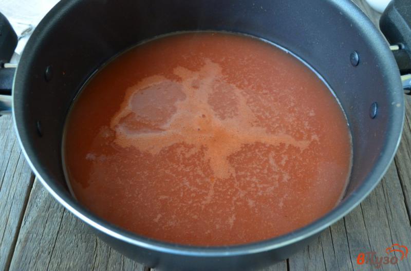 Фото приготовление рецепта: Инопланетная паста в томате под сыром шаг №4