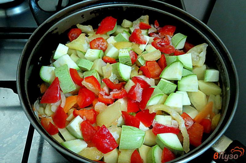 Фото приготовление рецепта: Рагу овощное без мяса шаг №10
