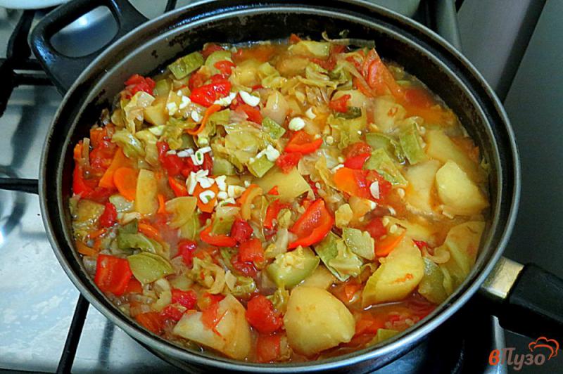 Фото приготовление рецепта: Рагу овощное без мяса шаг №13