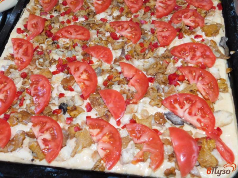 Фото приготовление рецепта: Пицца по-домашнему шаг №4