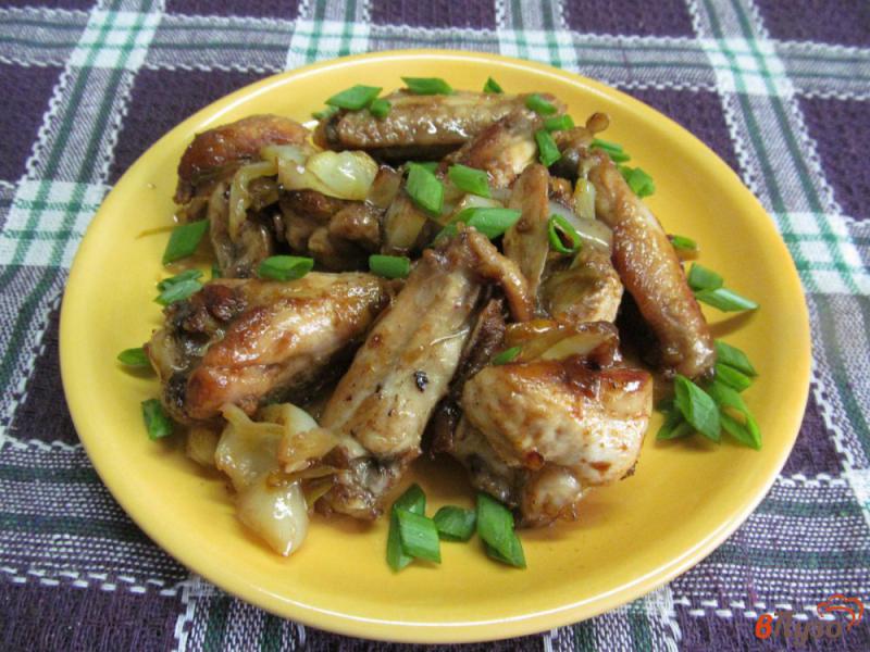 Фото приготовление рецепта: Куриные крылья по-китайски шаг №8