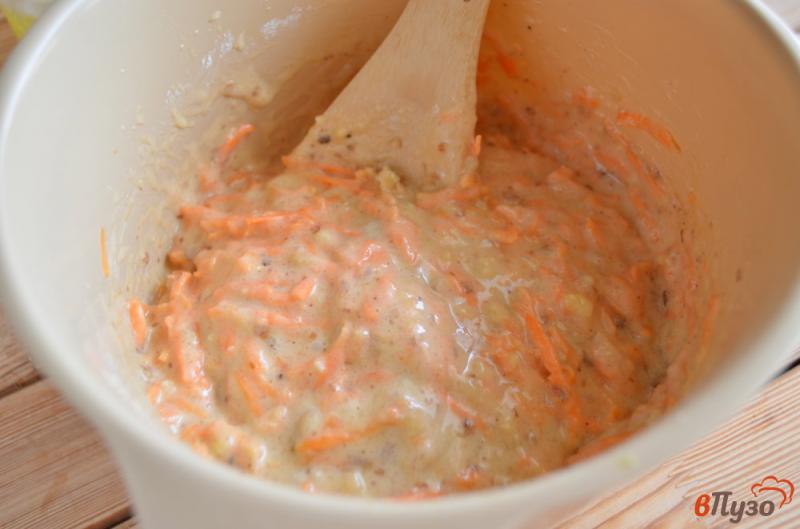 Фото приготовление рецепта: Морковный тортик шаг №8