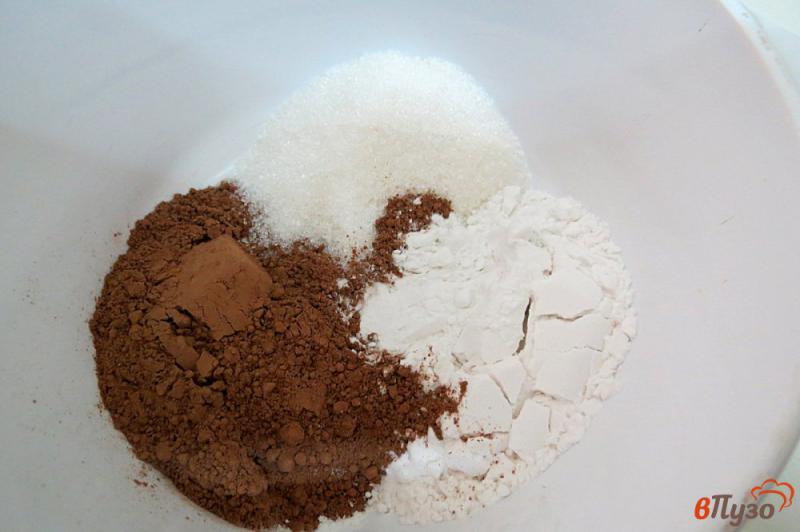 Фото приготовление рецепта: Десертный шоколадный крем из какао шаг №2