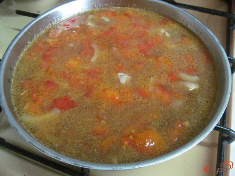 Фото приготовление рецепта: Рисовый суп «Мастава» шаг №5